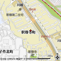 大阪府枚方市釈尊寺町26周辺の地図