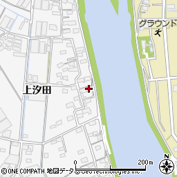 愛知県西尾市一色町松木島上汐田98周辺の地図