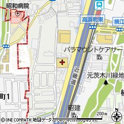 Ｒｅツール茨木店周辺の地図