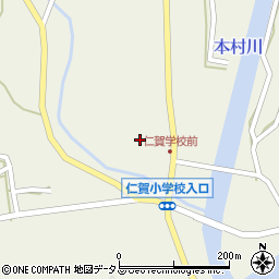広島県三次市三良坂町仁賀1362周辺の地図