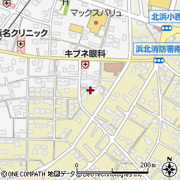 静岡県浜松市浜名区横須賀1330周辺の地図