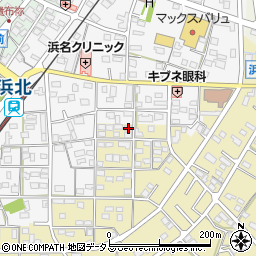 静岡県浜松市浜名区横須賀1339周辺の地図