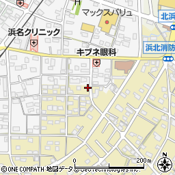 静岡県浜松市浜名区横須賀1333周辺の地図