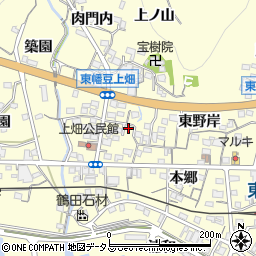 愛知県西尾市東幡豆町西前田47周辺の地図