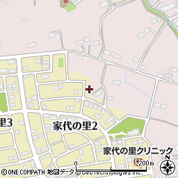 静岡県掛川市家代1897周辺の地図