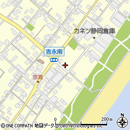 静岡県焼津市吉永2101周辺の地図