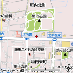 タウニイ池田Ａ棟周辺の地図