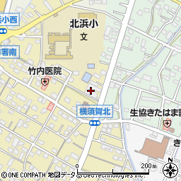 静岡県浜松市浜名区横須賀747周辺の地図