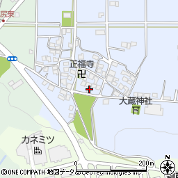 兵庫県三木市別所町西這田129-7周辺の地図