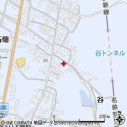 愛知県知多郡美浜町奥田石畑218-1周辺の地図