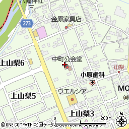 静岡県袋井市上山梨1577周辺の地図