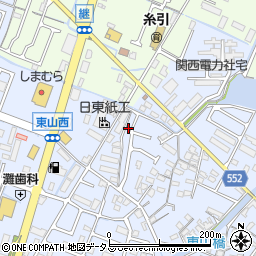 兵庫県姫路市東山355周辺の地図