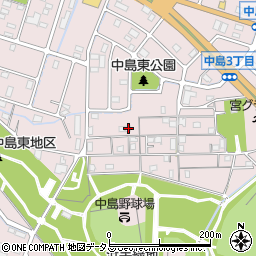兵庫県姫路市飾磨区中島414-109周辺の地図