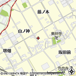 愛知県豊川市平井町坂田後24周辺の地図