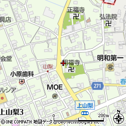 静岡県袋井市上山梨3043周辺の地図
