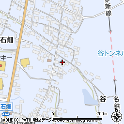 愛知県知多郡美浜町奥田石畑221周辺の地図