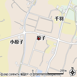 静岡県掛川市原子周辺の地図