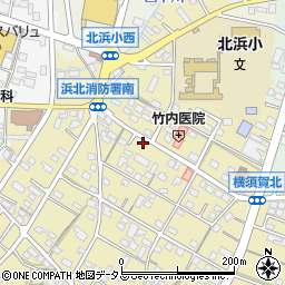 静岡県浜松市浜名区横須賀712周辺の地図