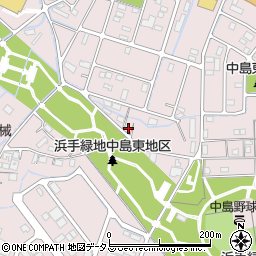 兵庫県姫路市飾磨区中島529-10周辺の地図