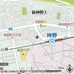 ファイブスタータクシー株式会社加古川営業所周辺の地図