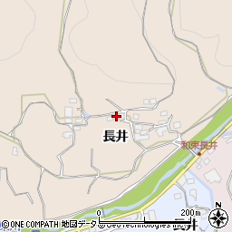 京都府相楽郡和束町白栖長井周辺の地図