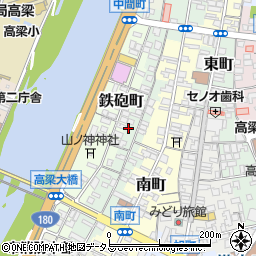 岡山県高梁市弓之町19周辺の地図