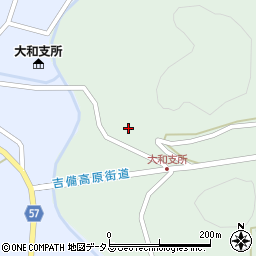 岡山県加賀郡吉備中央町宮地901周辺の地図