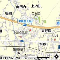 愛知県西尾市東幡豆町西前田37周辺の地図