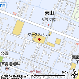 兵庫県姫路市東山181周辺の地図