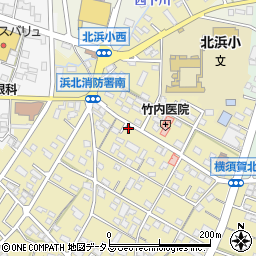 静岡県浜松市浜名区横須賀711周辺の地図