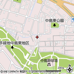 兵庫県姫路市飾磨区中島518周辺の地図