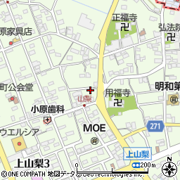 静岡県袋井市上山梨963周辺の地図