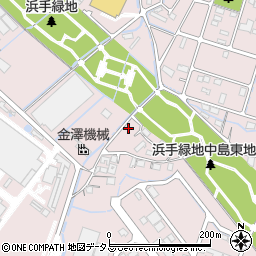 兵庫県姫路市飾磨区中島1300周辺の地図