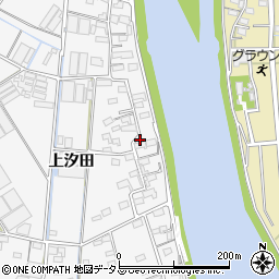 愛知県西尾市一色町松木島上汐田102周辺の地図