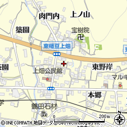 愛知県西尾市東幡豆町西前田36周辺の地図