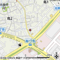 株式会社ヤマイ　北大阪支店周辺の地図