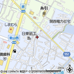 兵庫県姫路市東山356周辺の地図