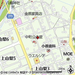 静岡県袋井市上山梨1501-2周辺の地図