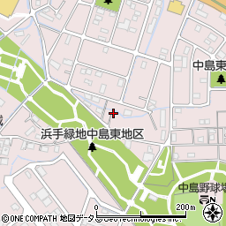 兵庫県姫路市飾磨区中島529-6周辺の地図