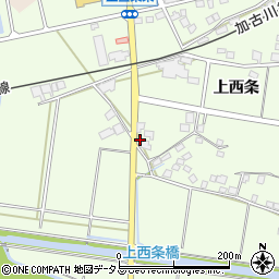 兵庫県加古川市八幡町上西条1050周辺の地図