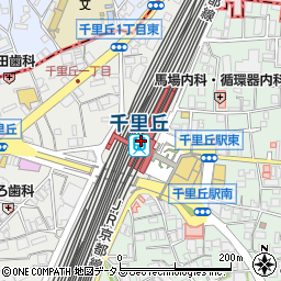 大阪府摂津市周辺の地図