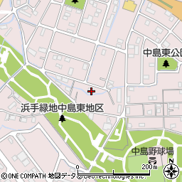 兵庫県姫路市飾磨区中島498周辺の地図