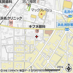 静岡県浜松市浜名区沼109-3周辺の地図