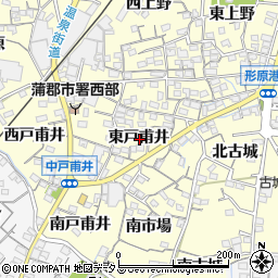 愛知県蒲郡市形原町東戸甫井周辺の地図