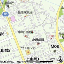 静岡県袋井市上山梨1500周辺の地図