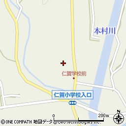 広島県三次市三良坂町仁賀1360周辺の地図