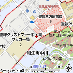 静岡県浜松市中央区根洗町612周辺の地図