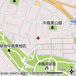 兵庫県姫路市飾磨区中島3丁目87周辺の地図