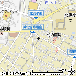 静岡県浜松市浜名区横須賀729周辺の地図