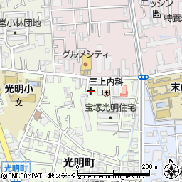 光明第3公園周辺の地図